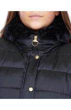 Load image into Gallery viewer, Barbour - Fortmartine Faux Fur Trimmed Quilted Jacketm (Size 14/1X)